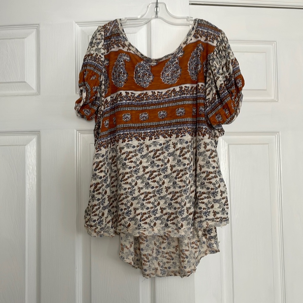 Free People Top size small oversized